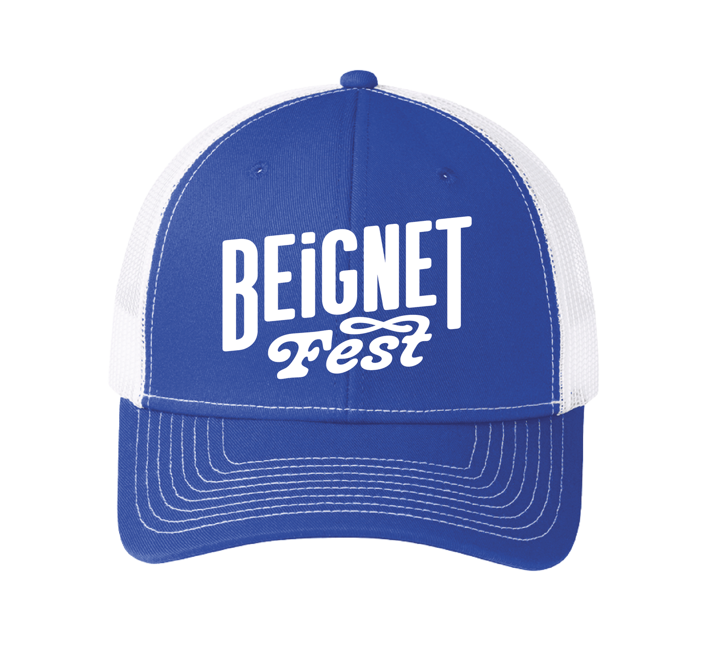 Embroidered Logo Trucker Hat