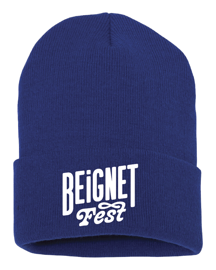 Beignet Fest Logo Beanie - Navy