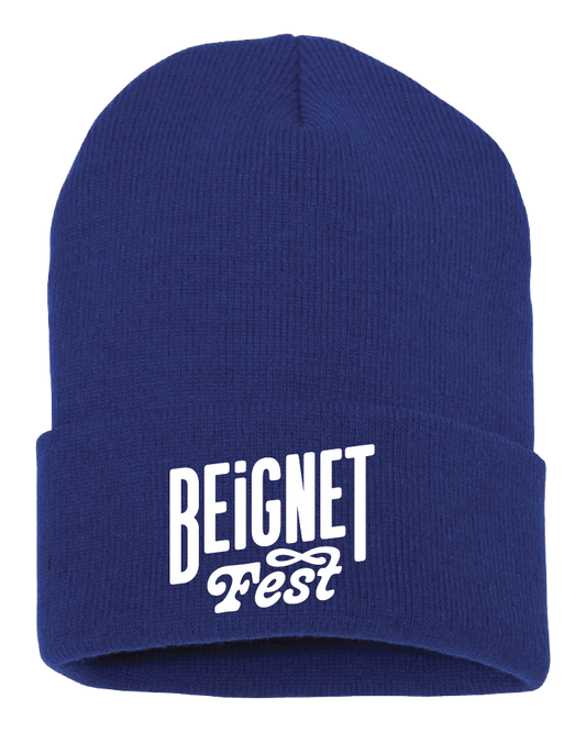 Beignet Fest Logo Beanie - Navy