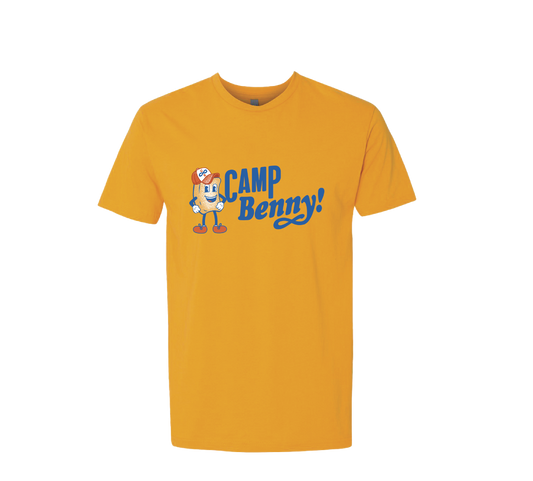 Camp Benny Tee - Gold